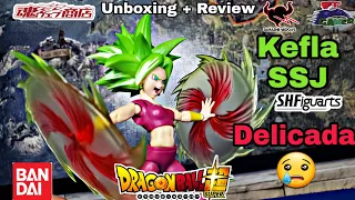 Kefla Super Saiyajin SH Figuarts Dragon Ball Bandai | Muy Delicada 😢 | Unboxing + Review En Español