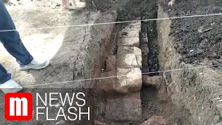 Struktur Bata Diduga Candi Pra-Majapahit Ditemukan di Kota Batu