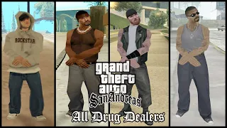 GTA San Andreas : All Crack Dealers Found!