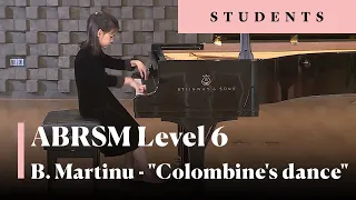 B. Martinu - "Colombine's dance"  from "Puppets"  Book I, H. 137 (ABRSM grade 6)