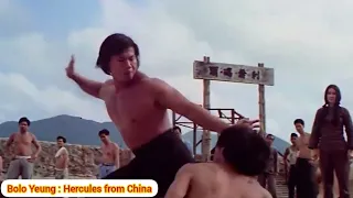 Bolo Yeung Hercules Muscle Strength - Chinese Kungfu Movies Part 2