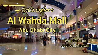 Amazing Abu Dhabi United Arab Emirates Al Wahda Mall july 2023 | walking tour # United Arab Emirates