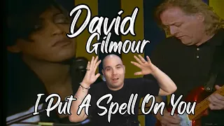 David Gilmour Reaction - I Put A Spell On You (1992) Shakes - P Reacts