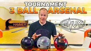 The Best 3 Ball Arsenal for Bowling Tournaments? Hammer Envy Series Explained.