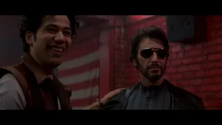 Carlito Brigante's Pool Hall Shootout [1993, film Carlito's Way, directed by Brian De Palma]