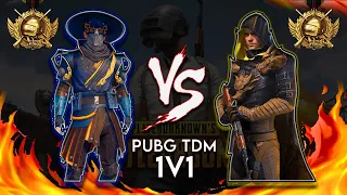 He Challenged Me $1000 TDM Room 😈 | PUBG Mobile 1V1 | 9T RIDERX