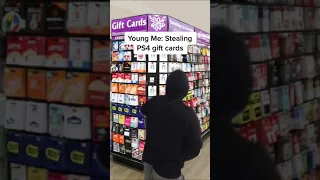 Stealing PS4 gift cards be like: