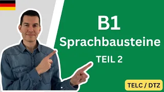 B1 Sprachbausteine Teil 2 | TELC Prüfung Deutsch