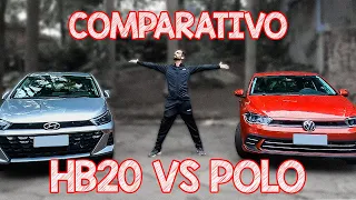 NOVO POLO VS NOVO HB20 QUAL É O MELHOR HATCH TOP DE LINHA? CARRO CHEFE COMPARA