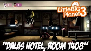 Dalas Hotel, Room 1408 [Community Levels] Little BIG Planet 3 (PS4 Father & Son Gameplay)