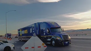 Nascar Cup Series Hauler's Making thier way to Las Vegas Motor Speedway