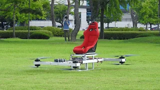 [#1] Manned Drone project from Korean High School Students!!