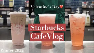 happy valentine's day❤️ | Target Starbucks | cafe vlog | ASMR