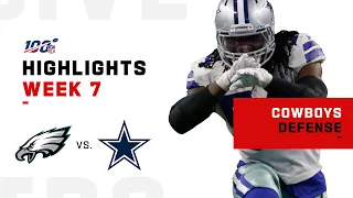 Cowboys Defense Crushes Eagles | NFL 2019 Highlights
