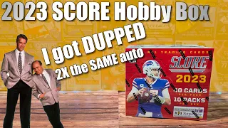 UNBELIEVABLE (then again not really) | 2023 Score Football Hobby Box - Panini Rage Streak Alive!