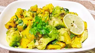 Avocado Mango Salad | Avocado and Mango Salsa | How to Make Mango Avocado Salad | Weight Loss Recipe