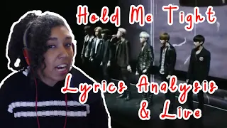 THIS ONE'S DIFFERENT.... | BTS - Hold Me Tight Lyrics & Live Reaction!