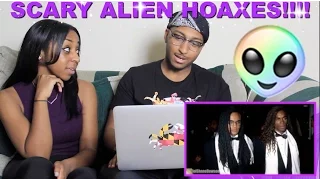 Couple Reacts : "SCARY ALIEN HOAXES" By Shane Reaction!!!!