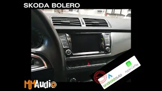 Skoda Bolero radio - Android Auto & Carplay - Fabia III