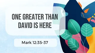 Catholic Mass Gospel and Reflection for June 9, 2023 - Mark 12:35-37 The Question about David’s Son