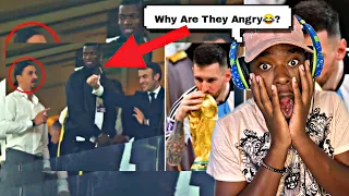 Reacting To The reaction of Zlatan ibrahimovic, Pogba after the victory of Messi And Argentina