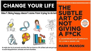 The Subtle Art Of Not Giving A F*Ck By Mark Manson - Animated Book Summary