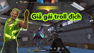 KíĐầuMàyGiờ - Giả gái troll địch cay quá phải out game😂 #freefire #garenafreefire