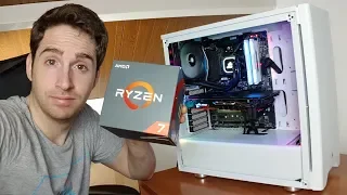 Monté un PC GAMING de gama alta PERFECTO 2018 con Ryzen 2! | para EDICIÓN de vídeo y GAMING