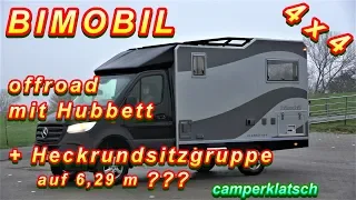 Bimobil HR 380💥Rundsitzgruppe Hubbett💥Mercedes Sprinter💥Allrad Wohnmobil Offroad Camper Testfahrt