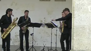 MAMBO by Christian Lauba played by the AMSTEL saxophone quartet