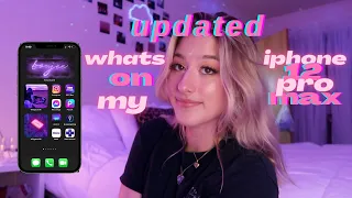 UPDATED whats on my iphone 12 pro max 2021! *ios 14 aesthetic & cute*