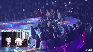 [ MAMAMOO 마마무 MMA 2018 ] reaction BTOB, Blackpink, (G)I-dle, The Boyz ( 블랙핑크, 비투비,여자아이들, 더보이즈 )