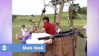 Ana Maria cai, bota fogo e quebra tudo no Mais Você