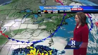 Snow showers possible Thursday morning