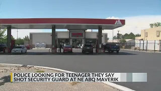 Albuquerque Police searching for teen accused of shooting security guard