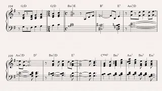 Bill Evans - Theme From Mash (transcription)