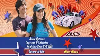 Herbie Fully Loaded DVD Menu Walkthrough