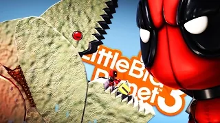 KILLER WHALES ATTACK! - Little Big Planet 3 (LittleBigPlanet)