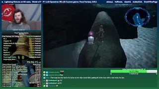 Final Fantasy 1-15 Speedrun Day 8, Part 2 (FF13-2 and Lightning Returns)