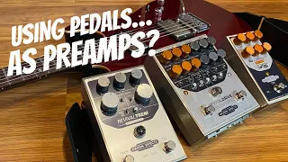 USING PEDALS AS PREAMPS, DI or INTO POWER AMP feat. ORIGIN FX