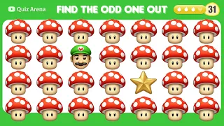 Find the ODD One Out - Super Mario Hard Edition 🍄 #quiz #trivia #trending
