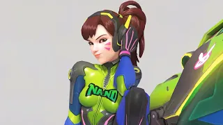 Nano Cola Dva gameplay | 4k resolution Overwatch