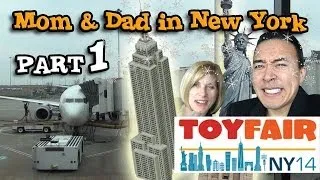 NY TOY FAIR Behind-the-scenes PART 1: Journey to the Big Apple!