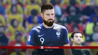 FIFA 18 | 2018 FIFA World Cup Russia - Group C France 🇫🇷 vs Australia 🇦🇺