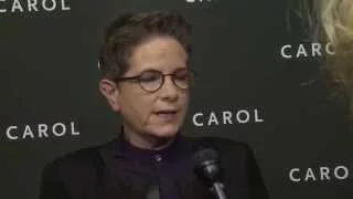 Carol: Screenwriter Phyllis Nagy New York Red Carpet Premiere Interview | ScreenSlam