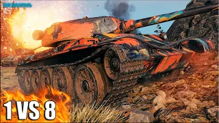 Т-54 обр. 1 против ВОСЬМЕРЫХ 🤘 World of Tanks лучший бой