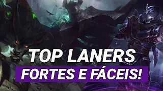 5 TOP LANERS FORTES E FÁCEIS - Melhores TOPS para iniciantes