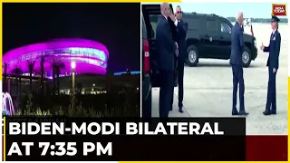 Biden To Arrive For G20 Summit By 6:55 PM | Biden-Modi Bilateral At 7:35 PM At PM's House