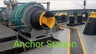 Anchor Station of a Ship|| Ship's Video || Anchor Station