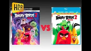 ▶ Comparison of The Angry Birds Movie 2 4K (2K DI) HDR10 vs Regular Version